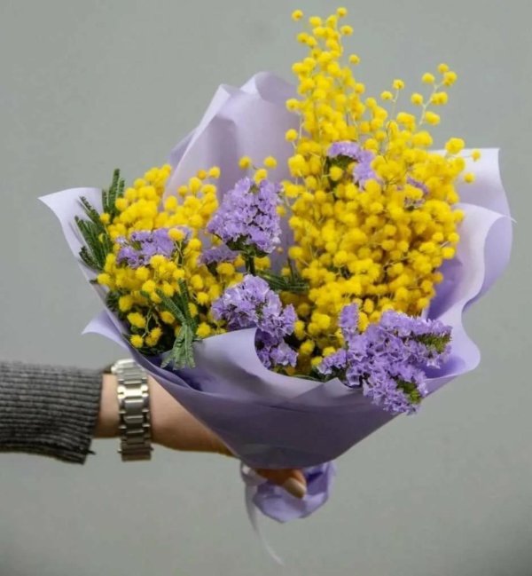 мимоза монобукет