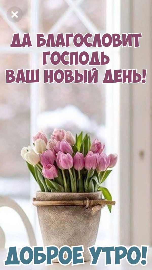 доброе утро благословение