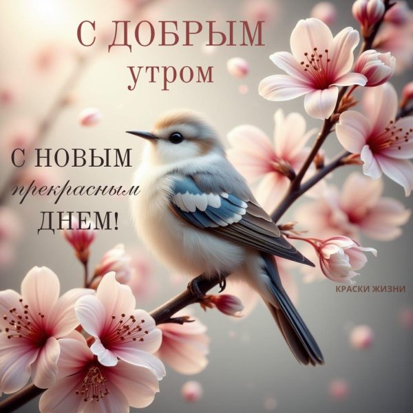 доброе утро птичка