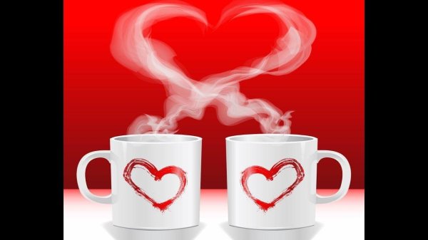 сердечки доброе утро