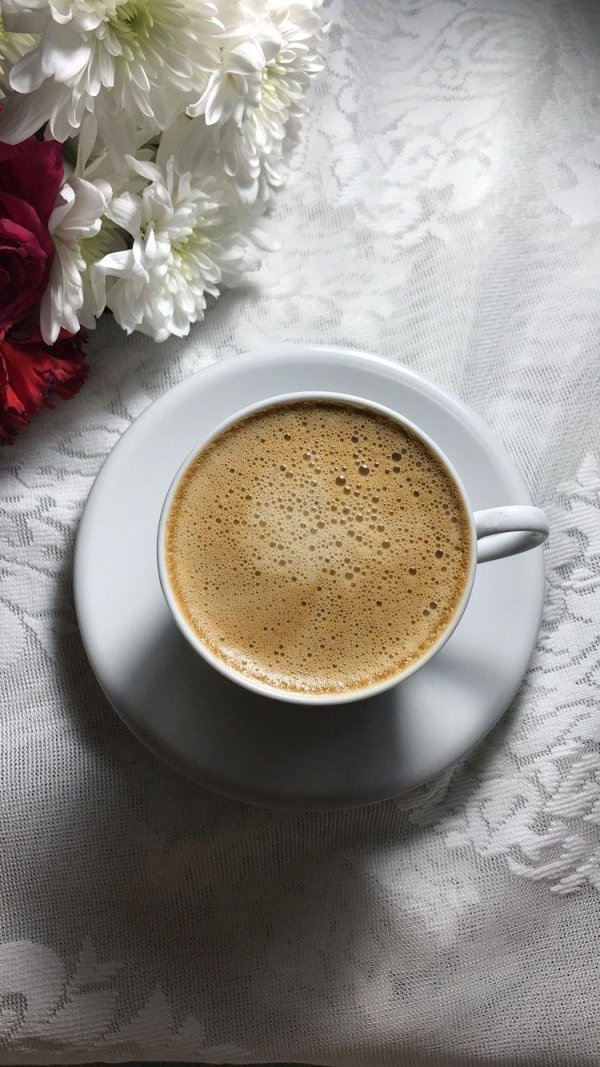 чашечка утреннего кофе