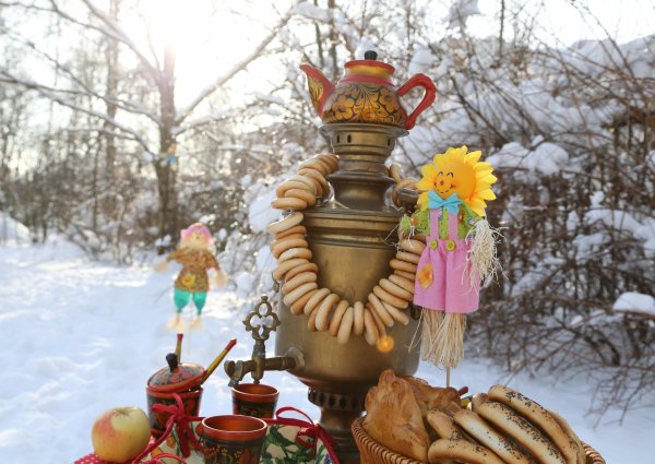 самовар на масленицу