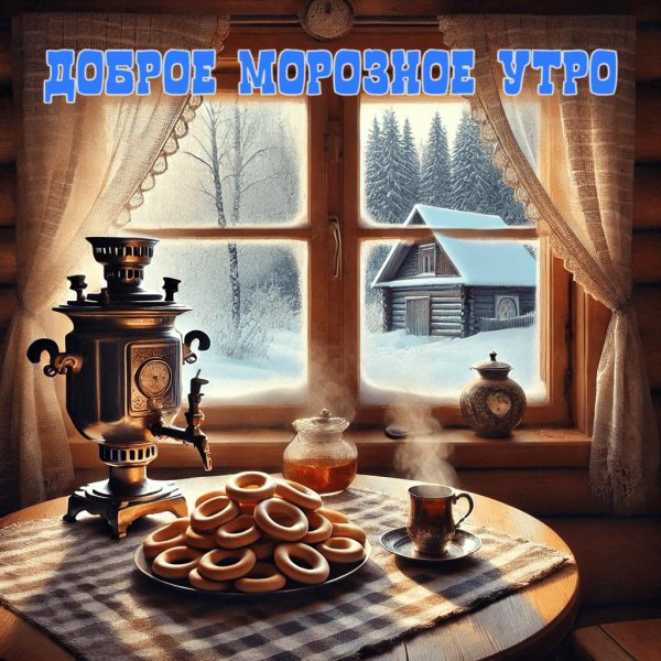 чай с бубликами