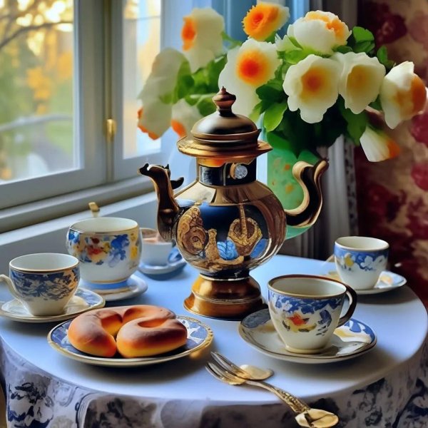 доброе утро самовар