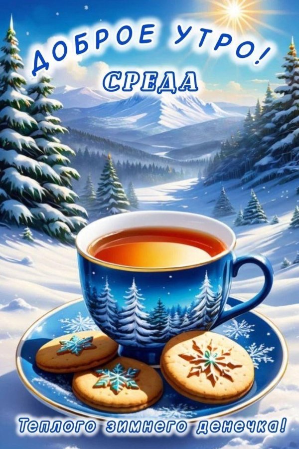 доброе утро январской среды