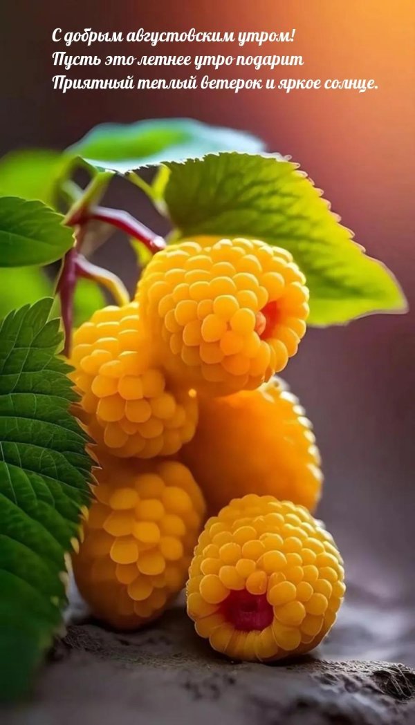 теплого доброго утра