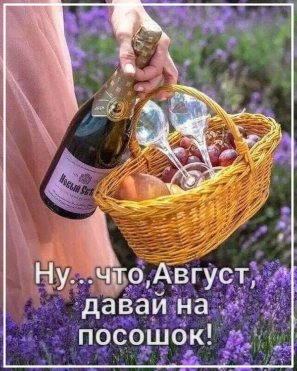 август давай на посошок