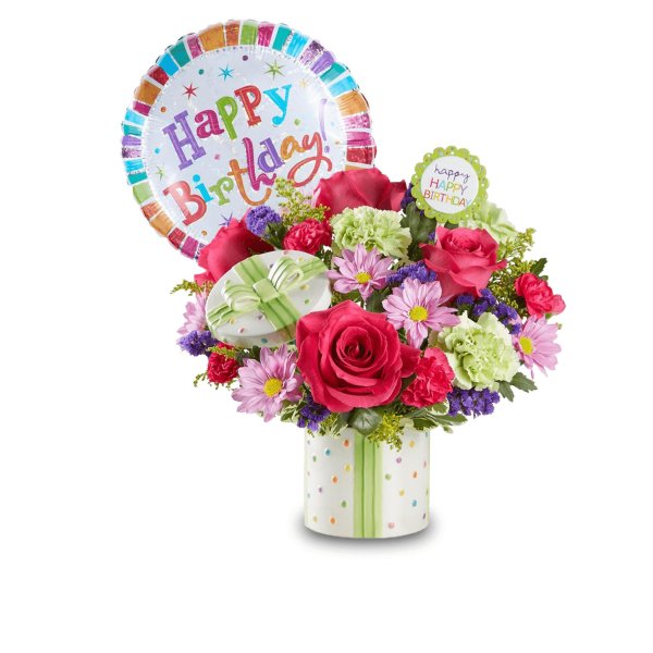 яркие букеты