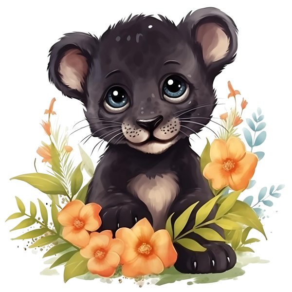 пантера мультяшная