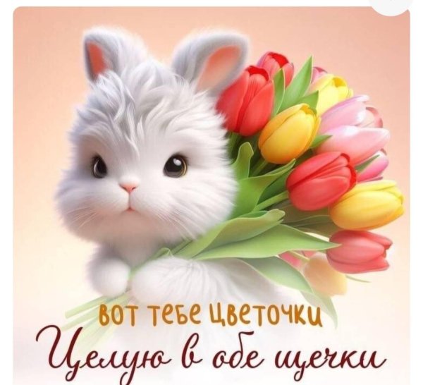 зайчик красивый