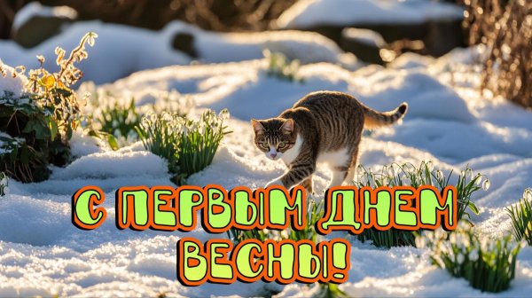 1 марта первый день весны