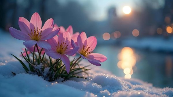 цветок красивый