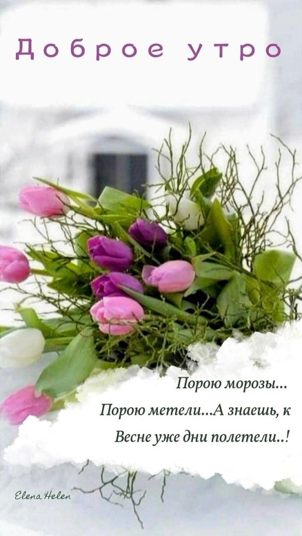 доброе февральское утро пятницы
