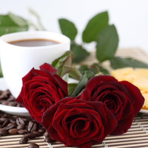 кофе цветок