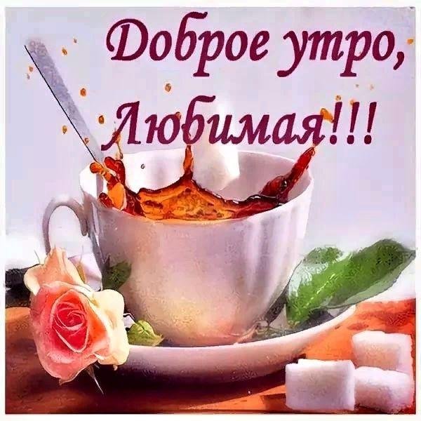 доброго утра любимая