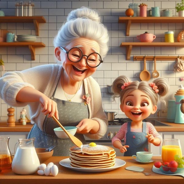 старушка веселушка