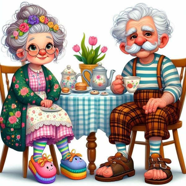 бабушка старушка