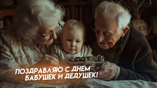 28 октября день бабушек и дедушек