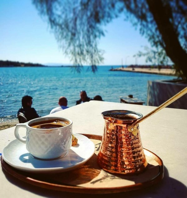 кофе в греции