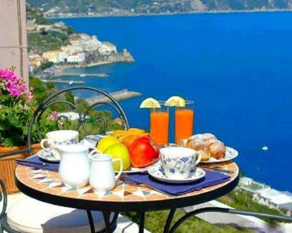 портофино италия завтрак