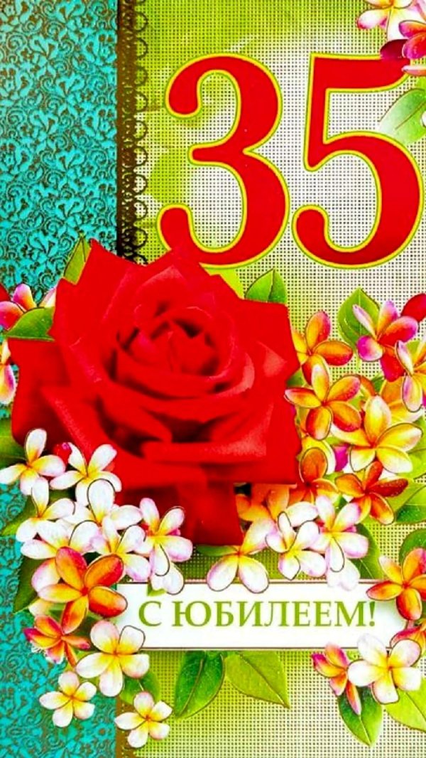 с днем рождения 35 лет