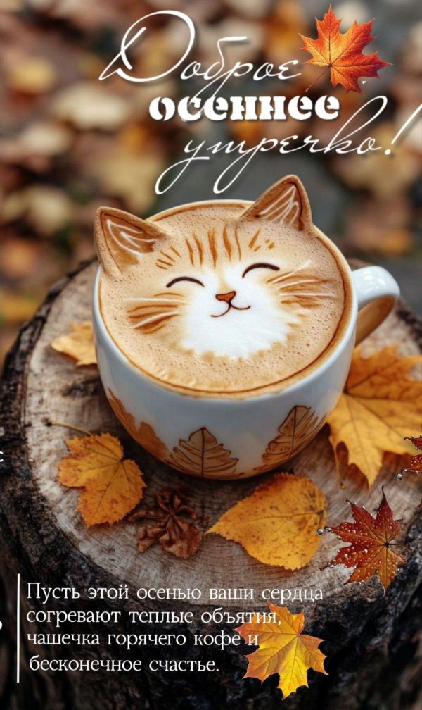 доброго утра осени