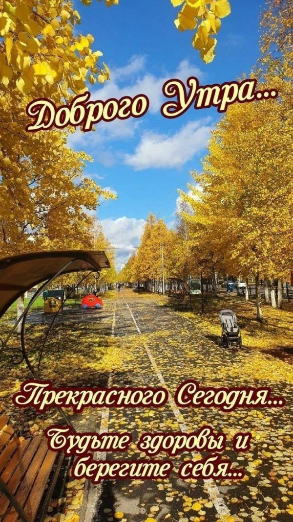 добрейшего осеннего утра