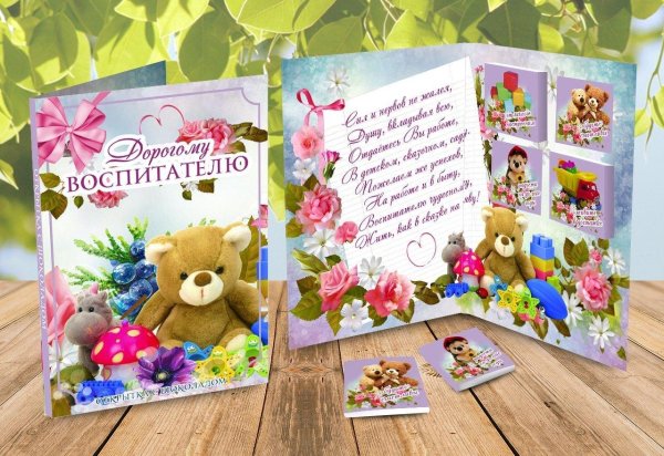 любимому воспитателю