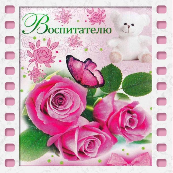 любимому воспитателю