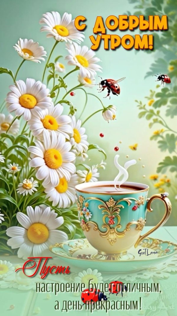 летнее утро доброе