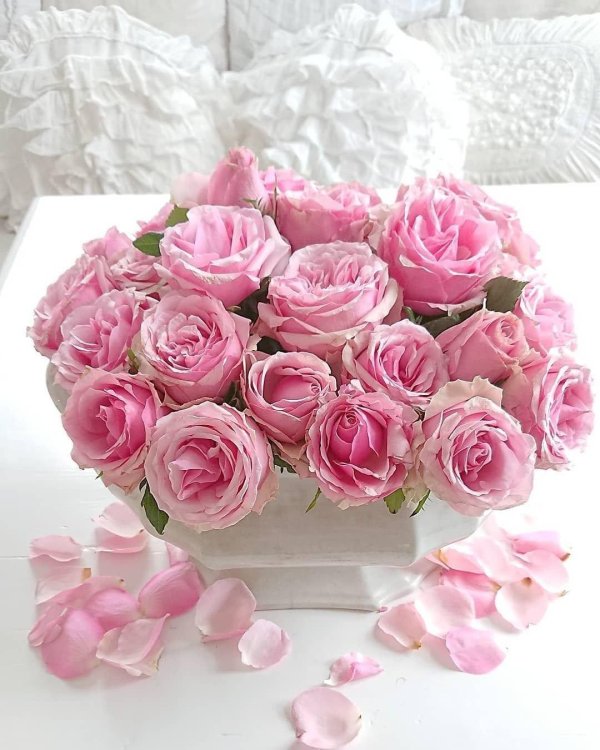 нежные букеты цветов