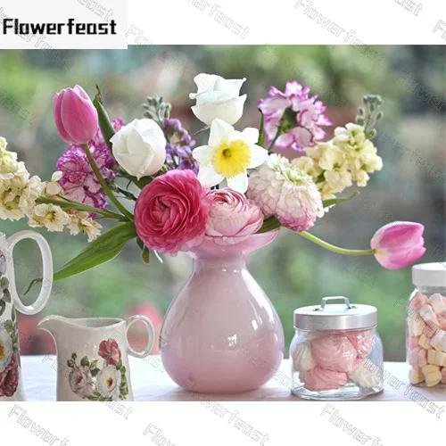 цветочки в вазе