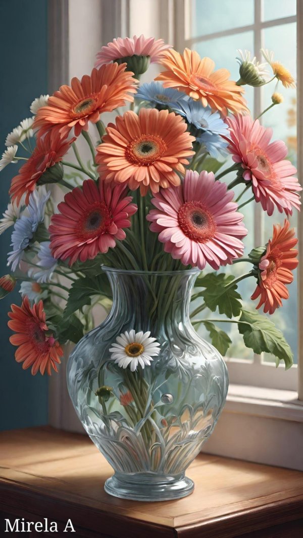 ваза цветов