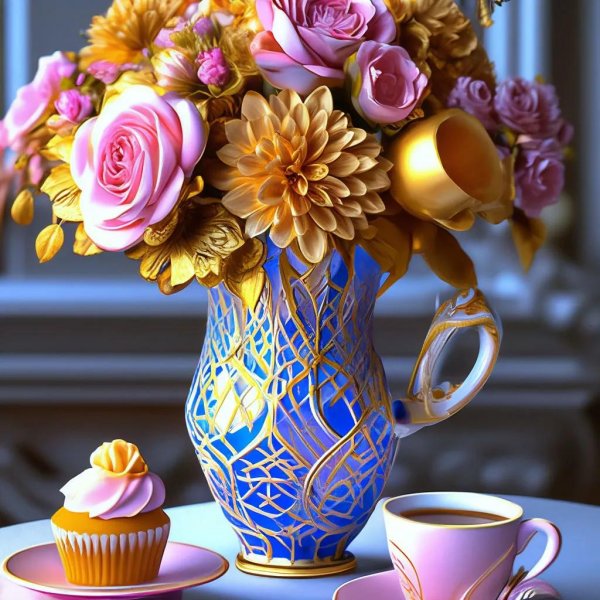 цветочная ваза