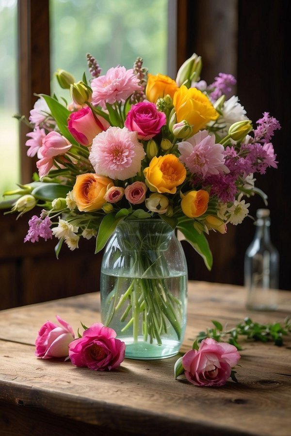 цветочные букеты