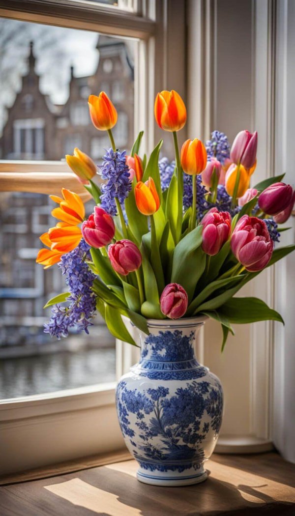 весенние композиции