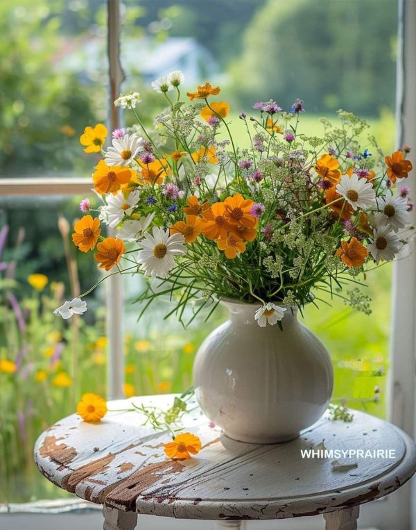 летние букеты