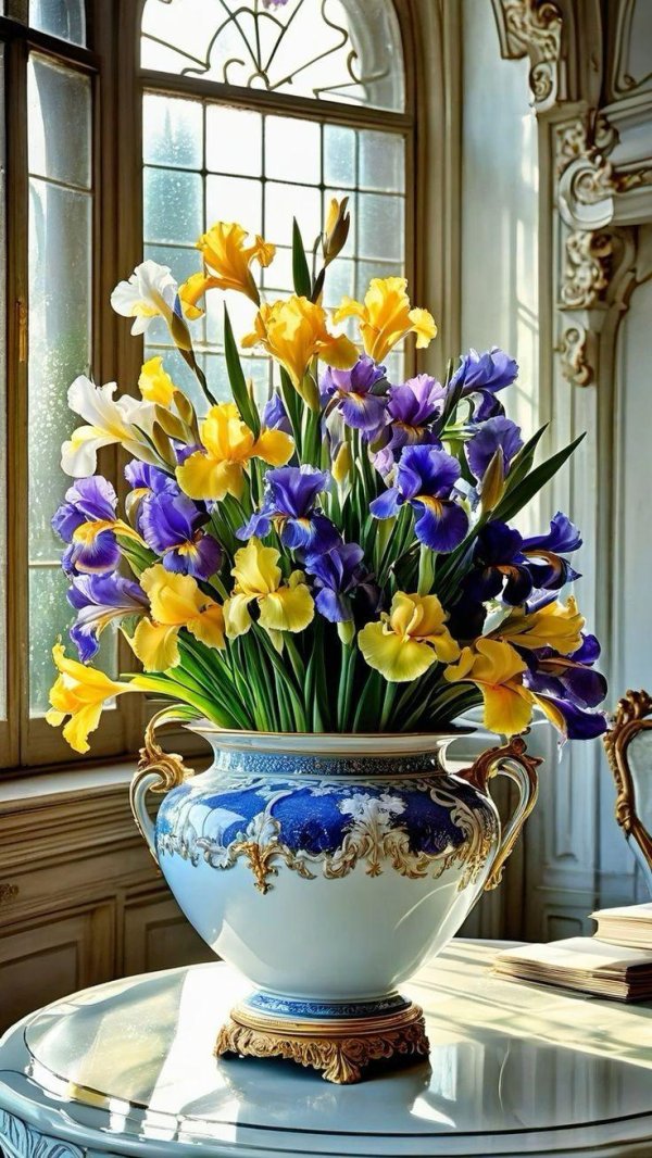 цветочная ваза