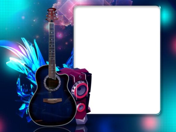 музыкальная рамка