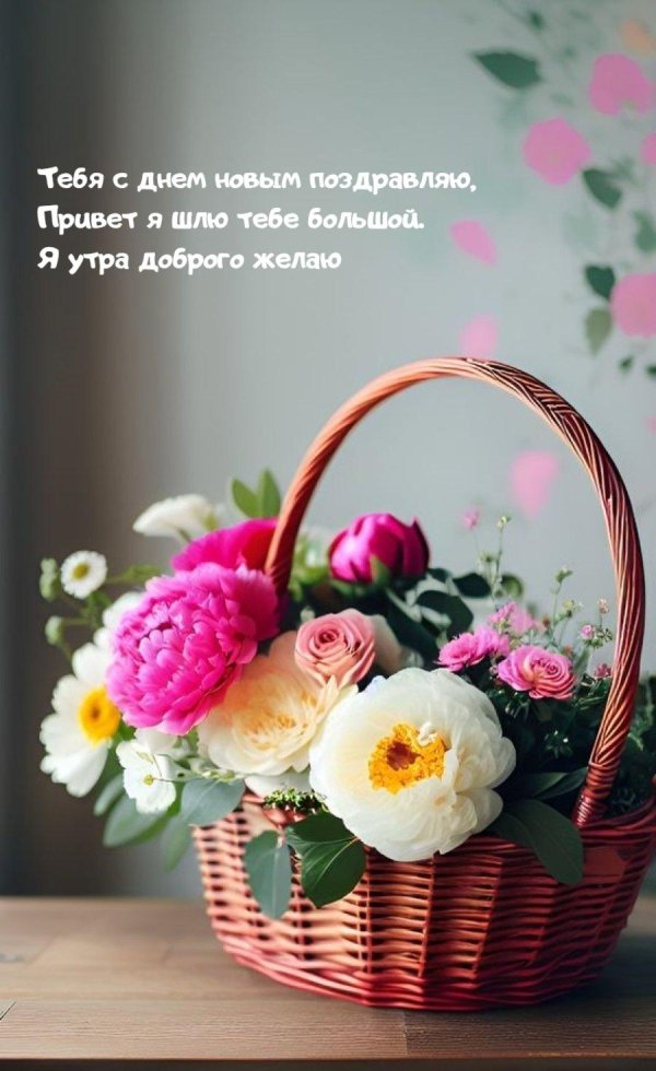 букет корзинка