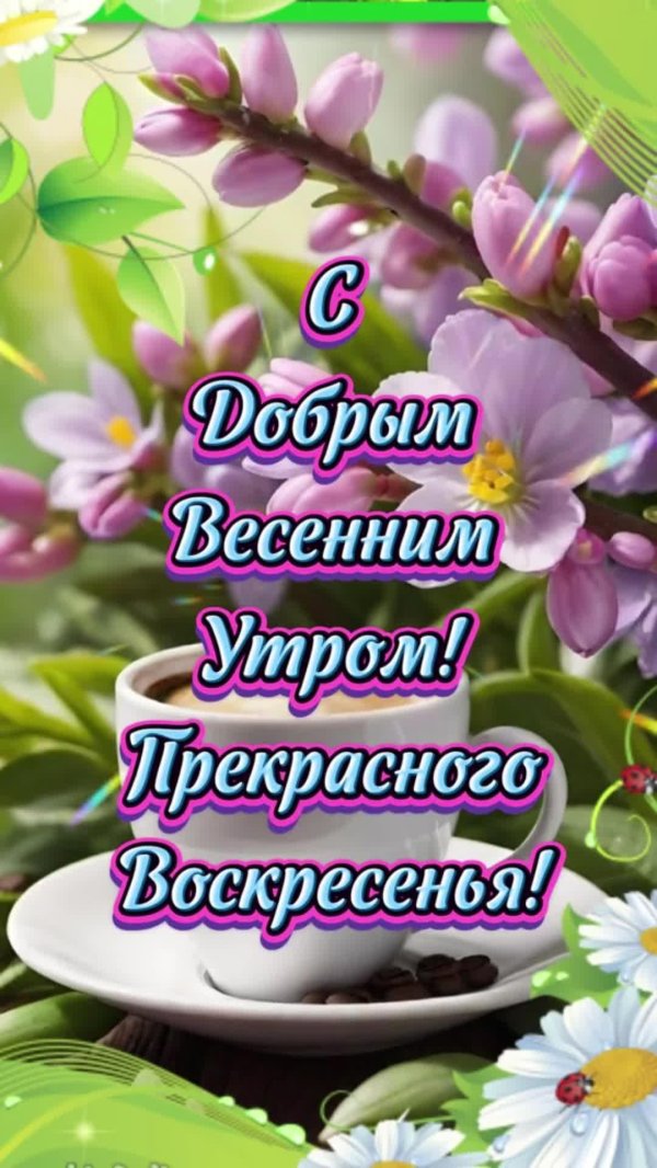 доброго весеннего воскресенья