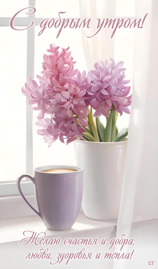 с добрым весеннем утром