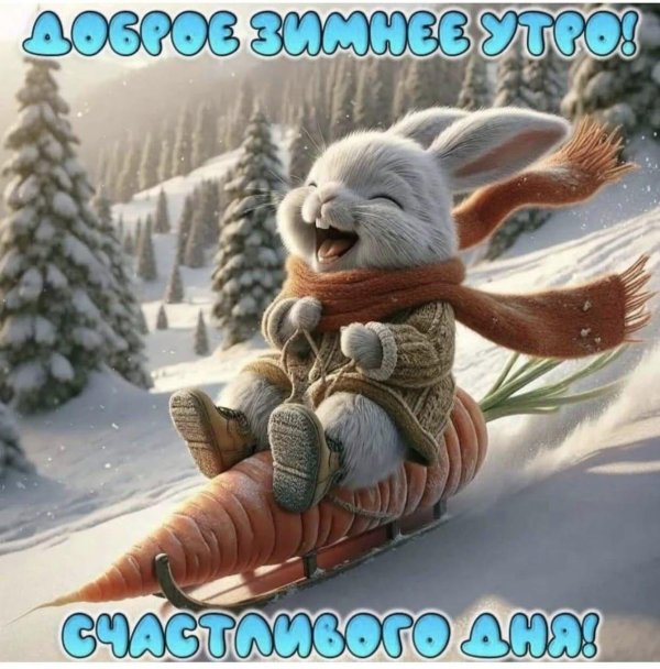 доброго утра зимнего