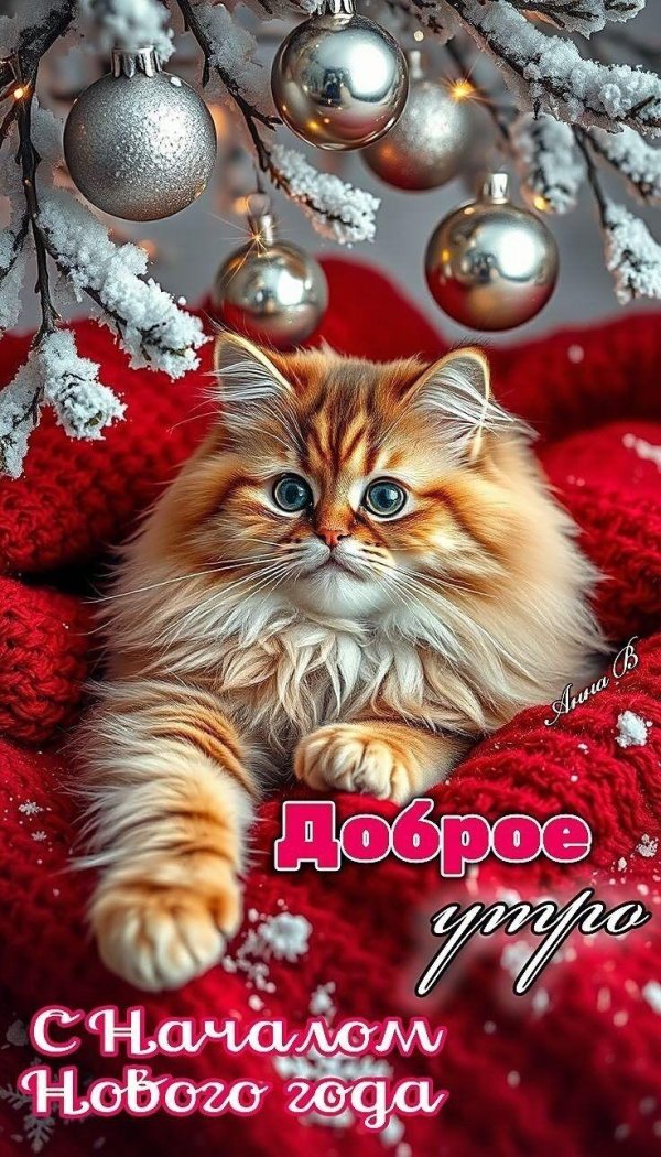 доброе утро пушистик