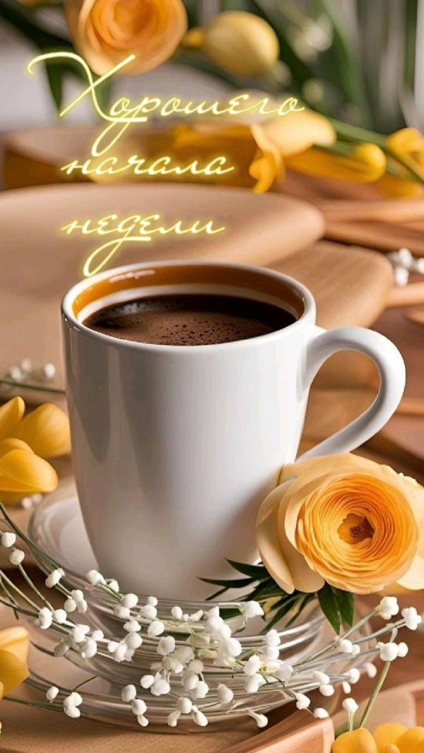 утреннее кофе