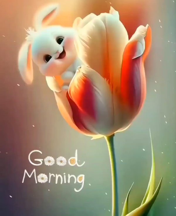 счастливый зайка