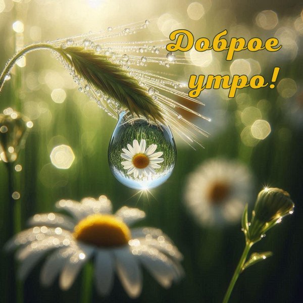 ромашковое утро