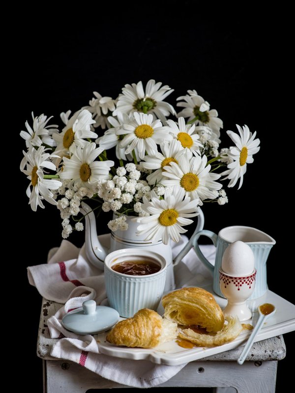 натюрморт завтрак