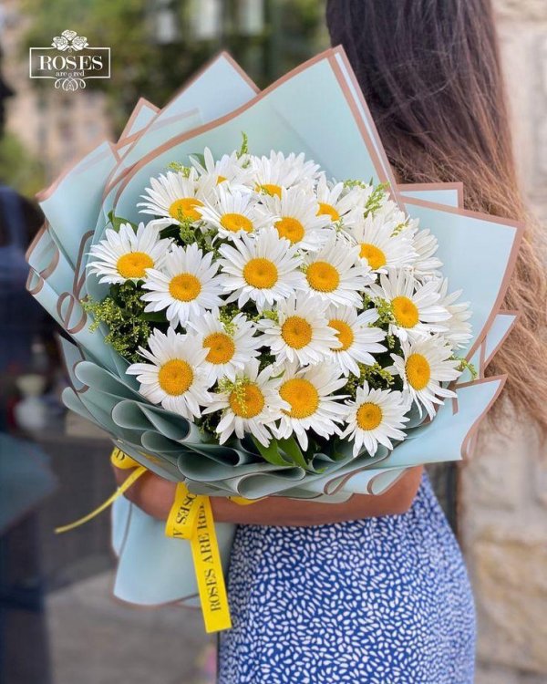 букет ромашек