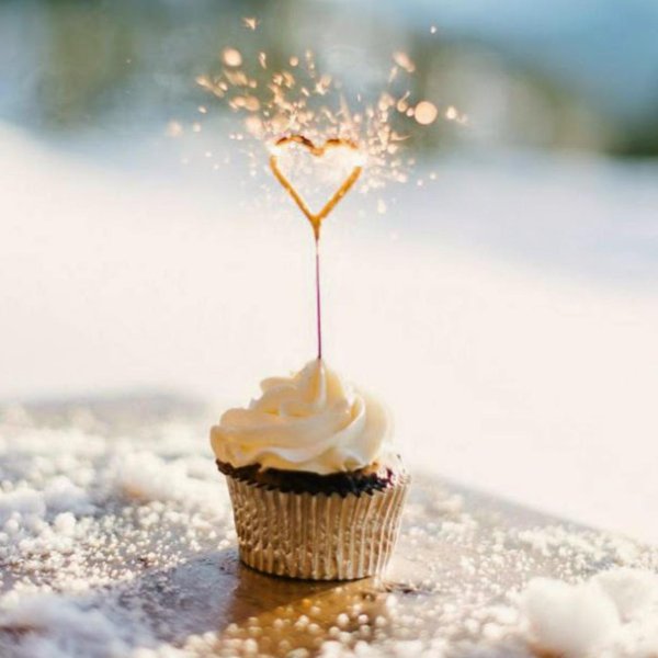 ванильный капкейк